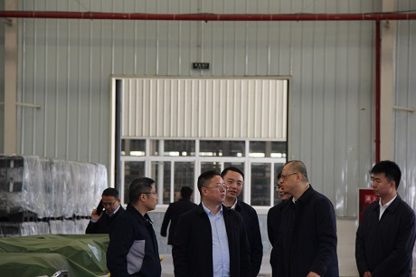 杨明率队莅临绵阳尊凯实业公司调研指导事情